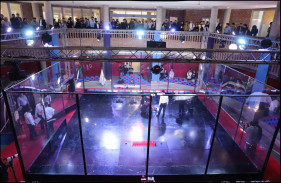 60-Kilogram Combat Robots Launch into Battle on Day Three of 2025 Technology Olympiad